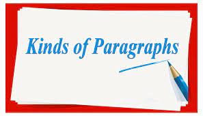 TYPES OF PARAGRAPHS